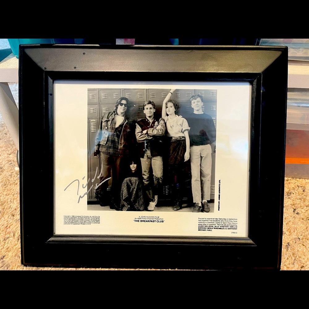Autographed Breakfast Club (Judd Nelson) picture!